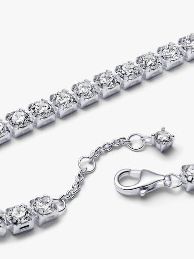 Sparkling Bold Tennis Bracelet