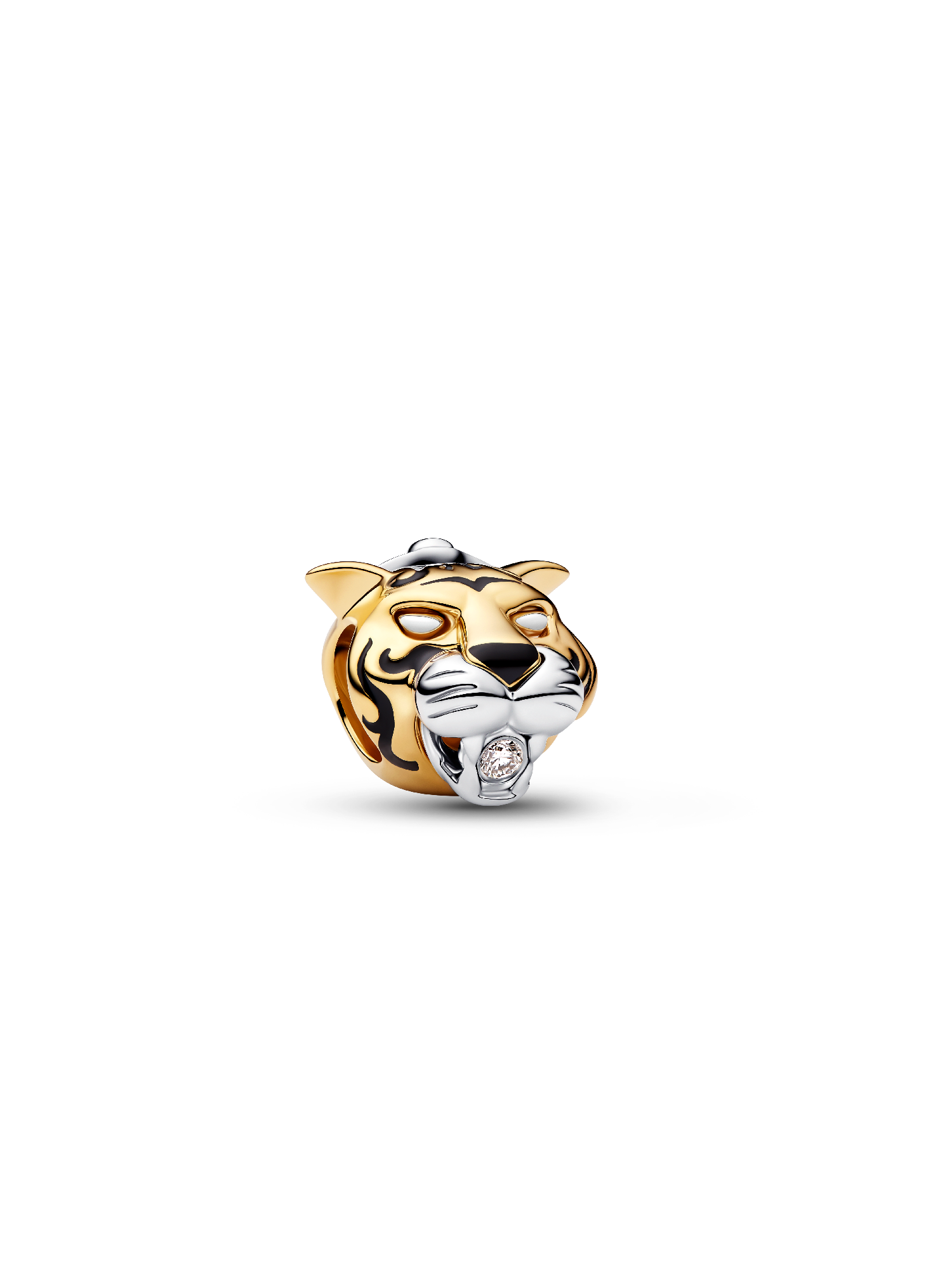 Disney Princess Jasmine Rajah Lab-grown Diamond Charm | ツートーン