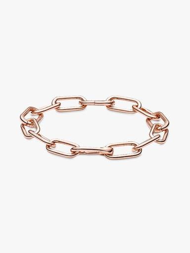 Pandora ME Round Clasp Medium-Link Chain Bracelet