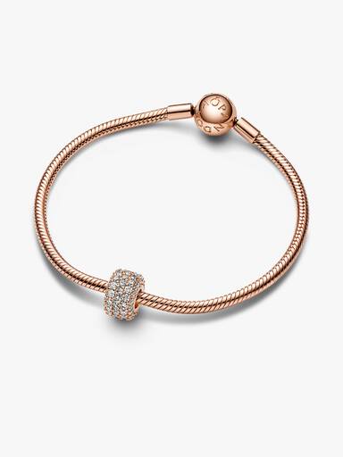 Sparkling Pavé Triple-row Charm