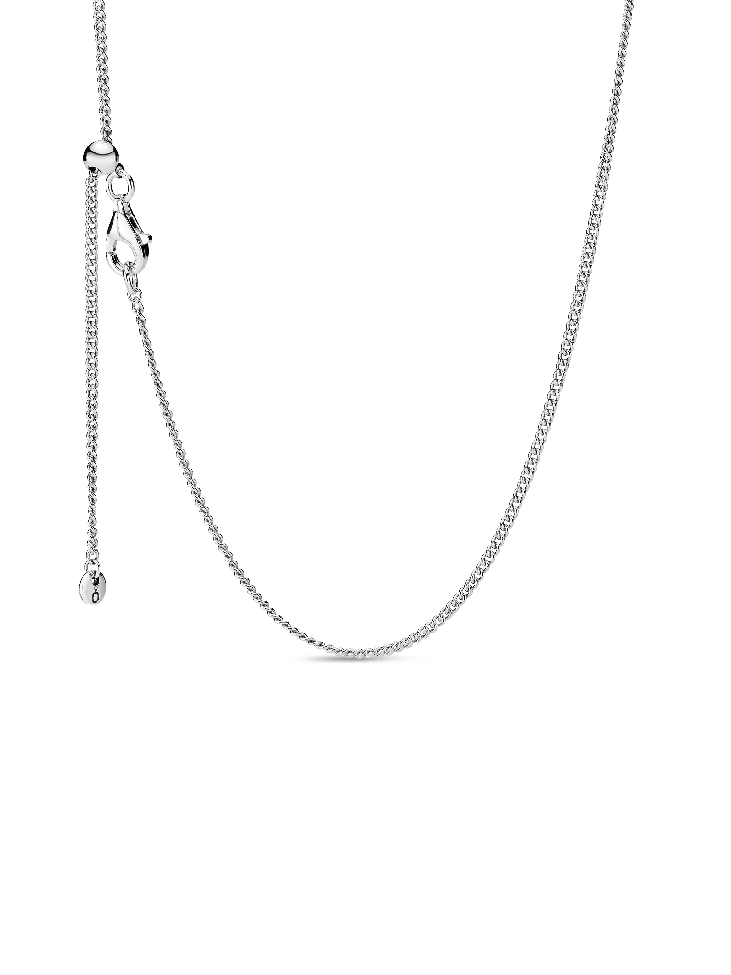 Curb Chain Necklace | スターリングシルバー | パンドラ'