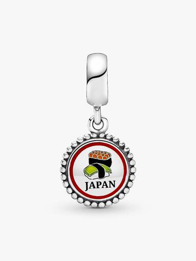 Japan sushi silver dangle