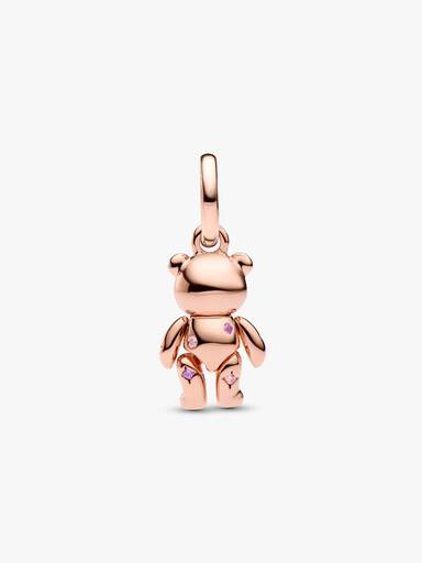 Movable Teddy Bear Dangle Charm