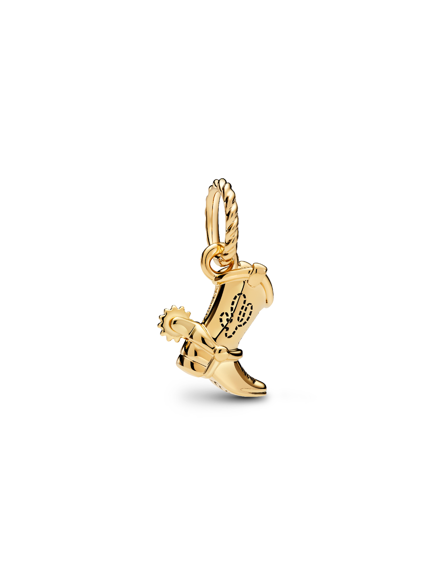 Disney Pixar Toy Story Cowboy Boot Charm | ゴールドプレーティング