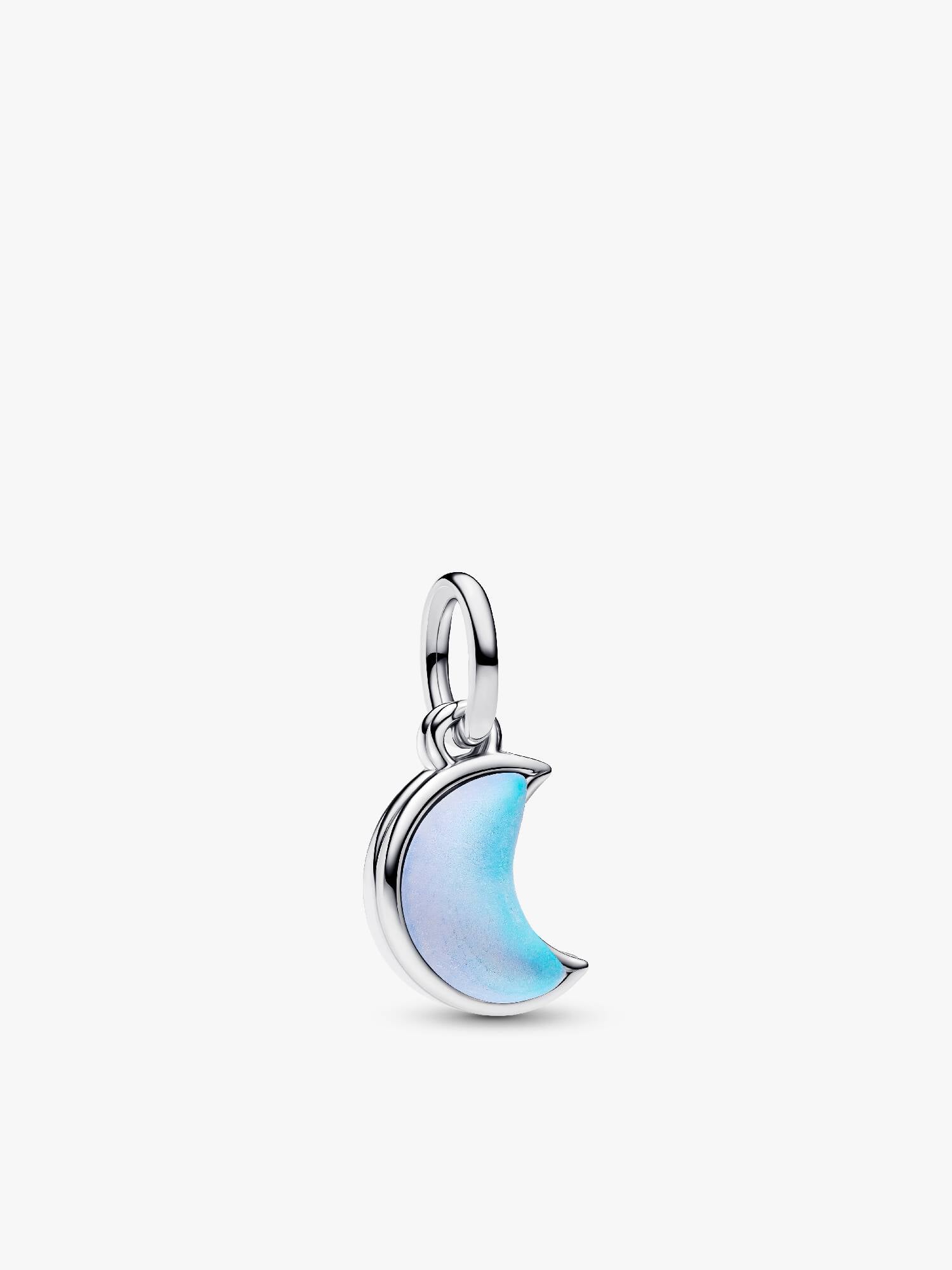 Crescent Moon Double Dangle Charm