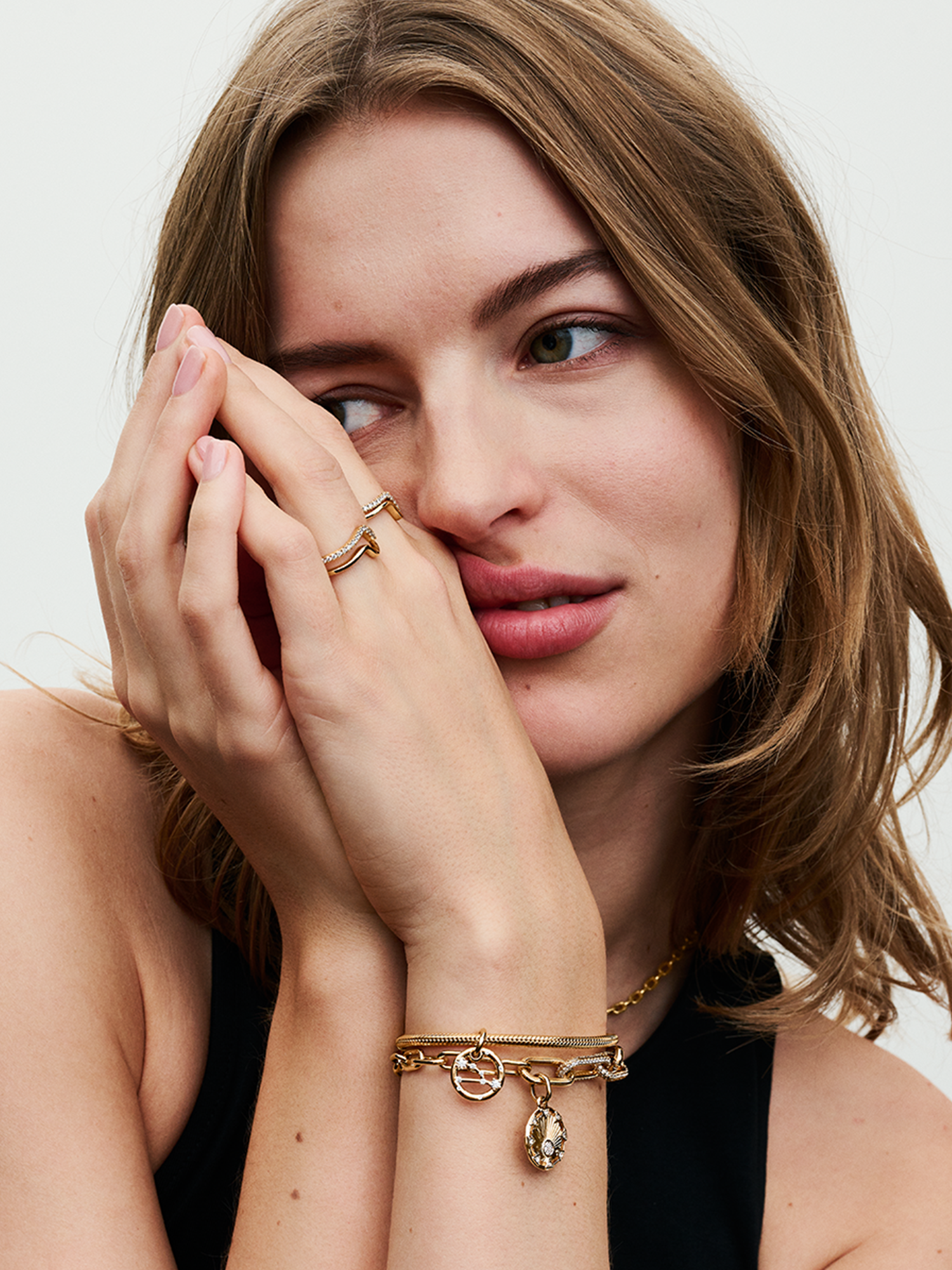 Small-Link Chain Bracelet | ゴールドプレーティング | パンドラ