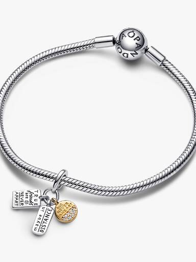 Friendship Triple Dangle Charm