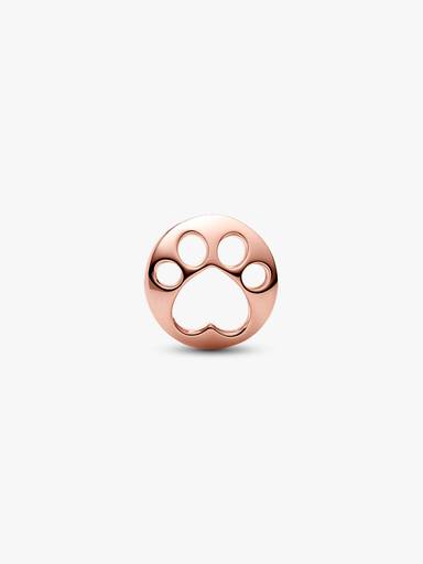 Openwork Paw Print Charm