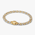 Two-tone Pavé Cuban Chain Bracelet Two-tone Pavé Cuban Chain Bracelet