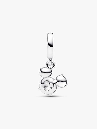 Disney Mickey Mouse Sparkling Head Silhouette Dangle Charm