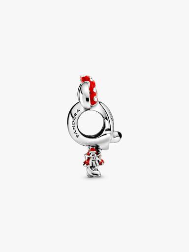 Disney Minnie Mouse Dotted Dress & Bow Charm