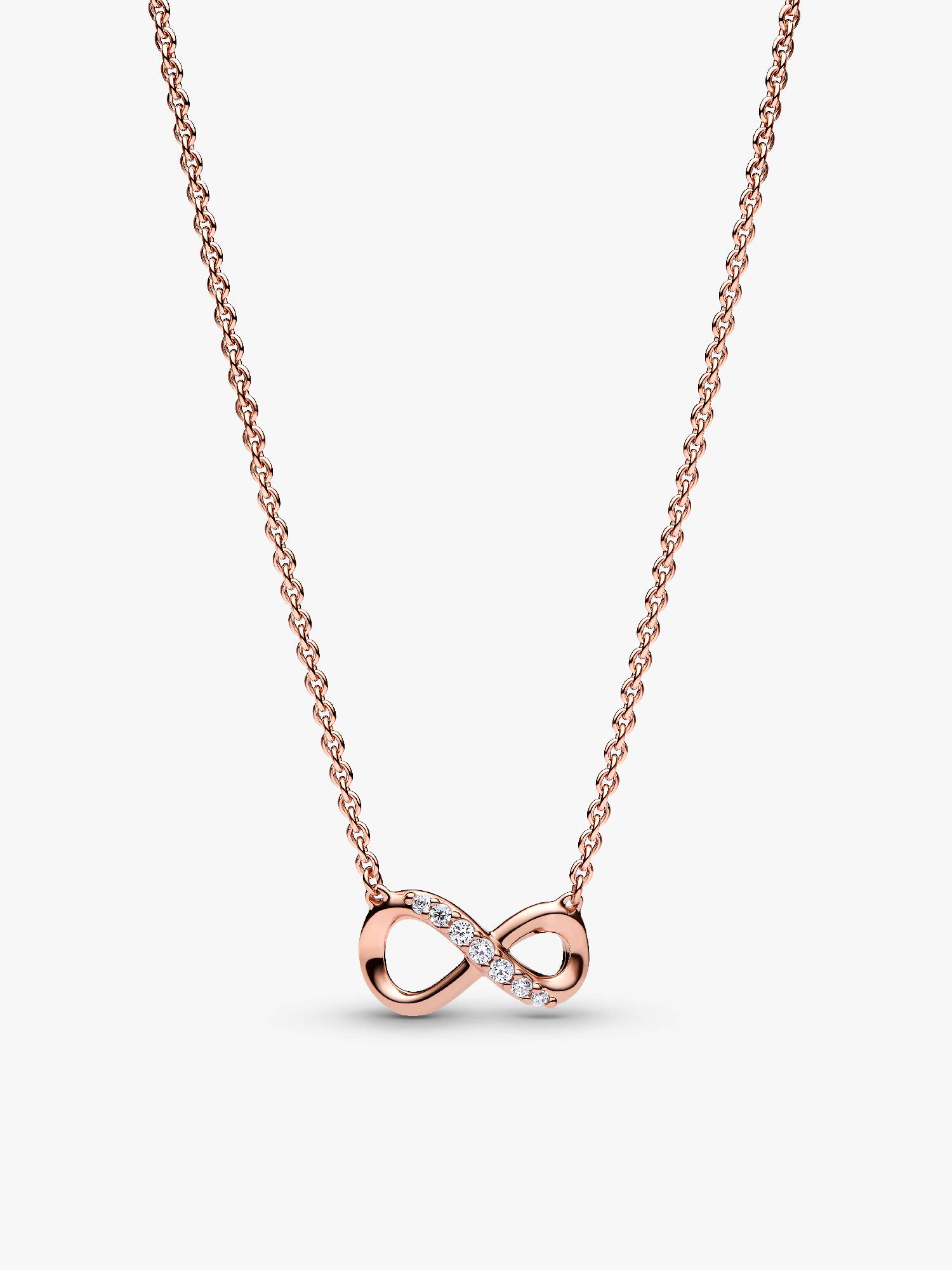 Sparkling Infinity Collier Necklace