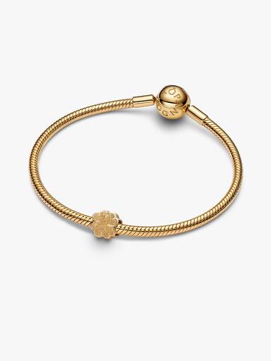 Textured Clover Mini Charm
