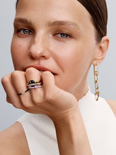 Texture & Stones Ring