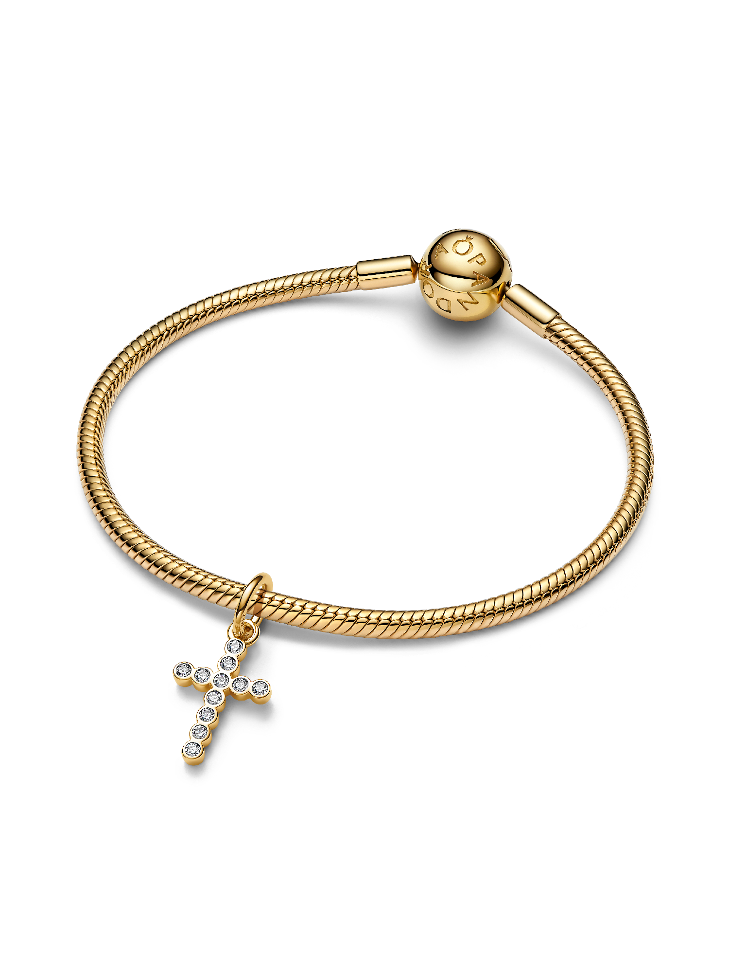 Cross Dangle Charm | ゴールドプレーティング | パンドラ'