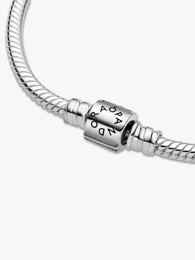 Barrel Clasp Snake Chain Bracelet