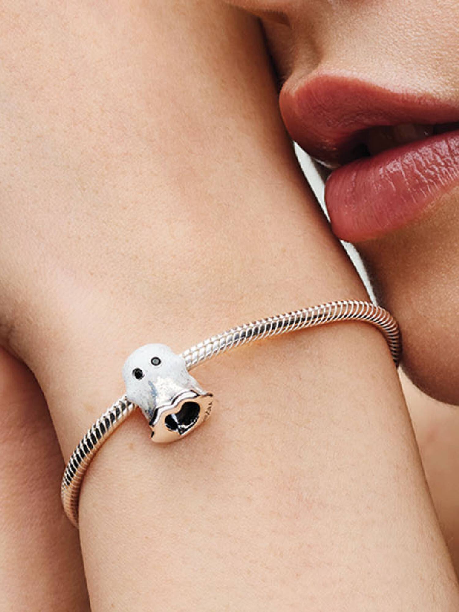 Glow-in-the-dark Boo Ghost Charm
