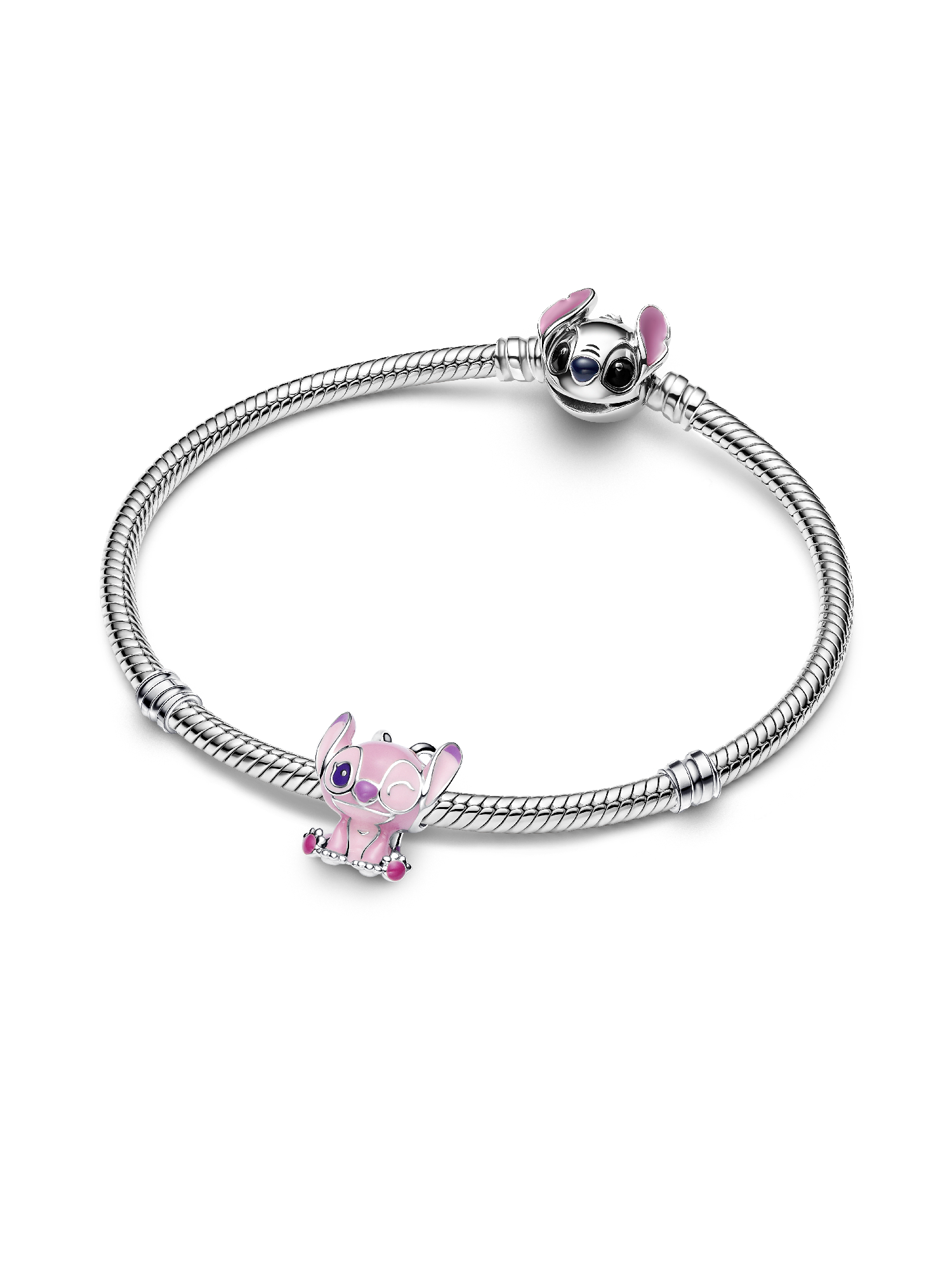 Disney Lilo & Stitch Angel Charm | スターリングシルバー | パンドラ'