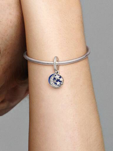 Moon & Blue Sky Dangle Charm