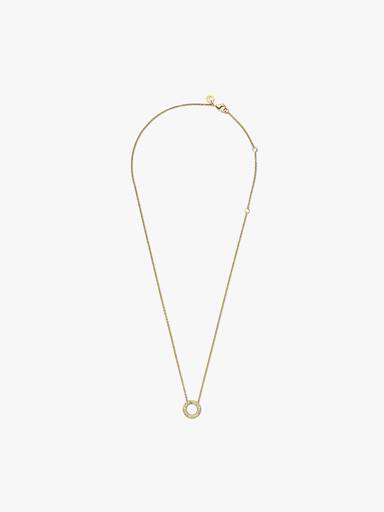 Pandora Logo Pavé Circle Collier Necklace