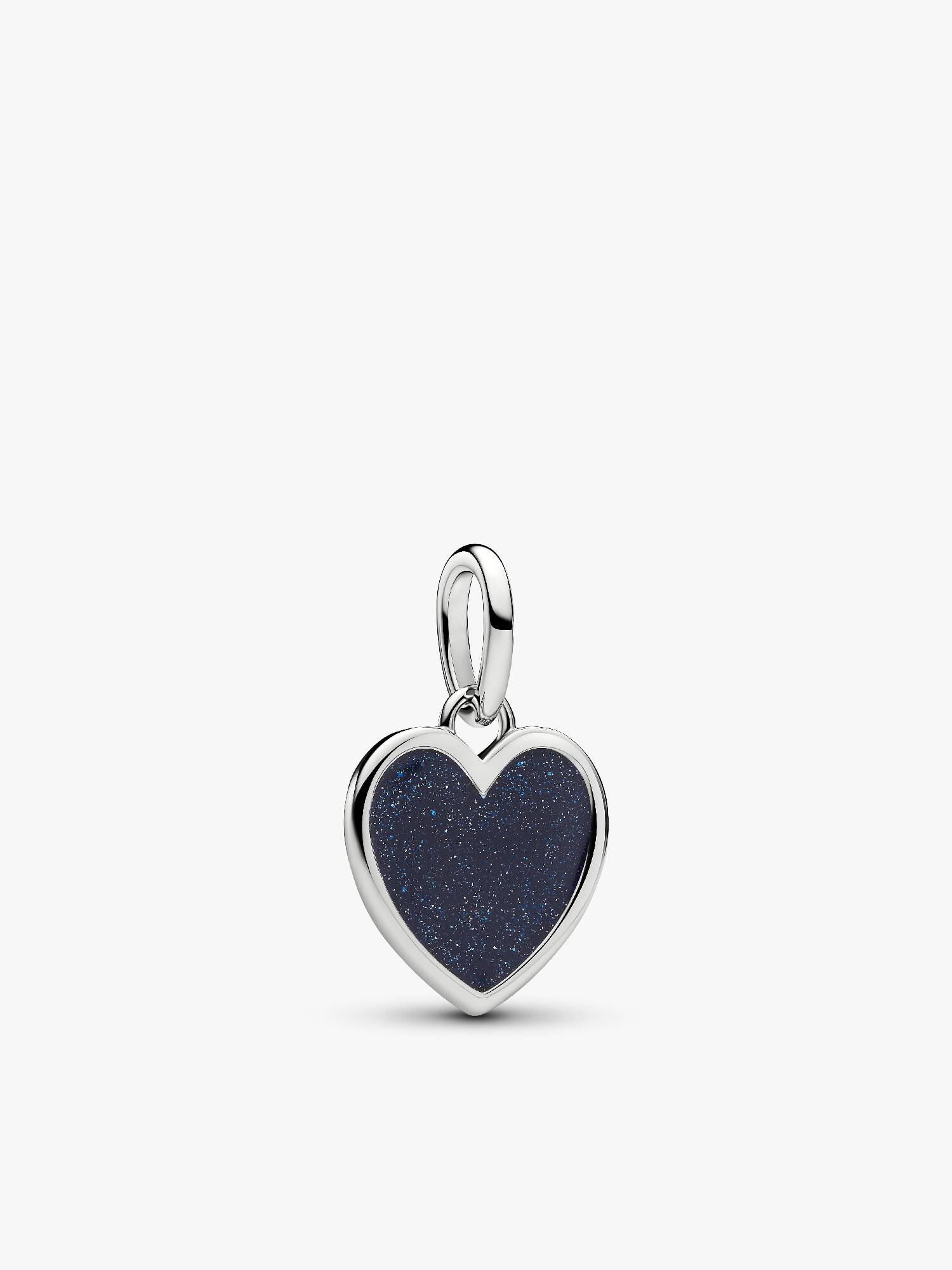 Engravable Red Heart Dangle Charm 