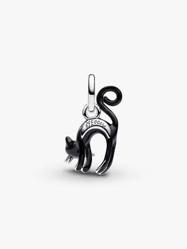 Black Cat Dangle Charm