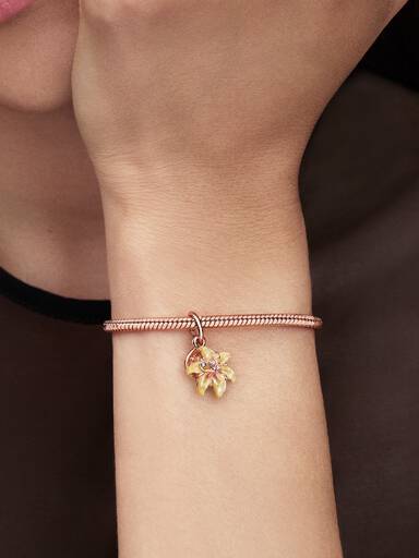 Disney Tangled Sundrop Flower Glow-in-the-dark Charm