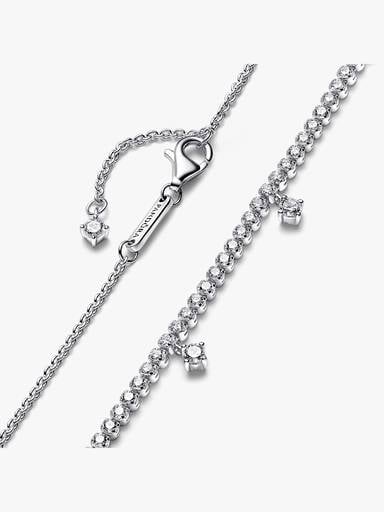 Sparkling Drop Collier Necklace