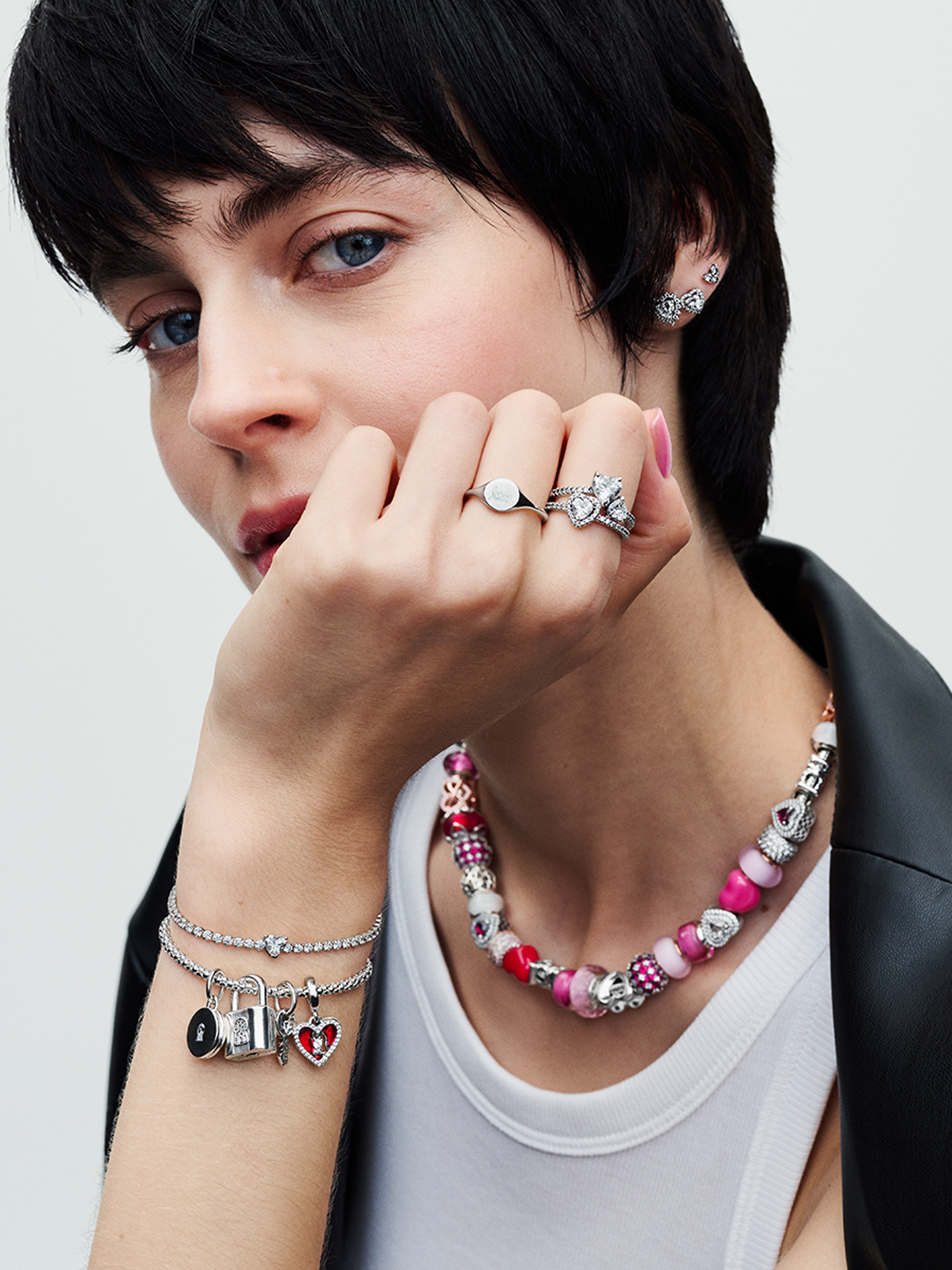 Padlock and Key Dangle Charm | スターリングシルバー | パンドラ'