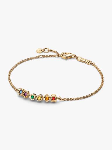 Marvel The Avengers Infinity Stones Chain Bracelet