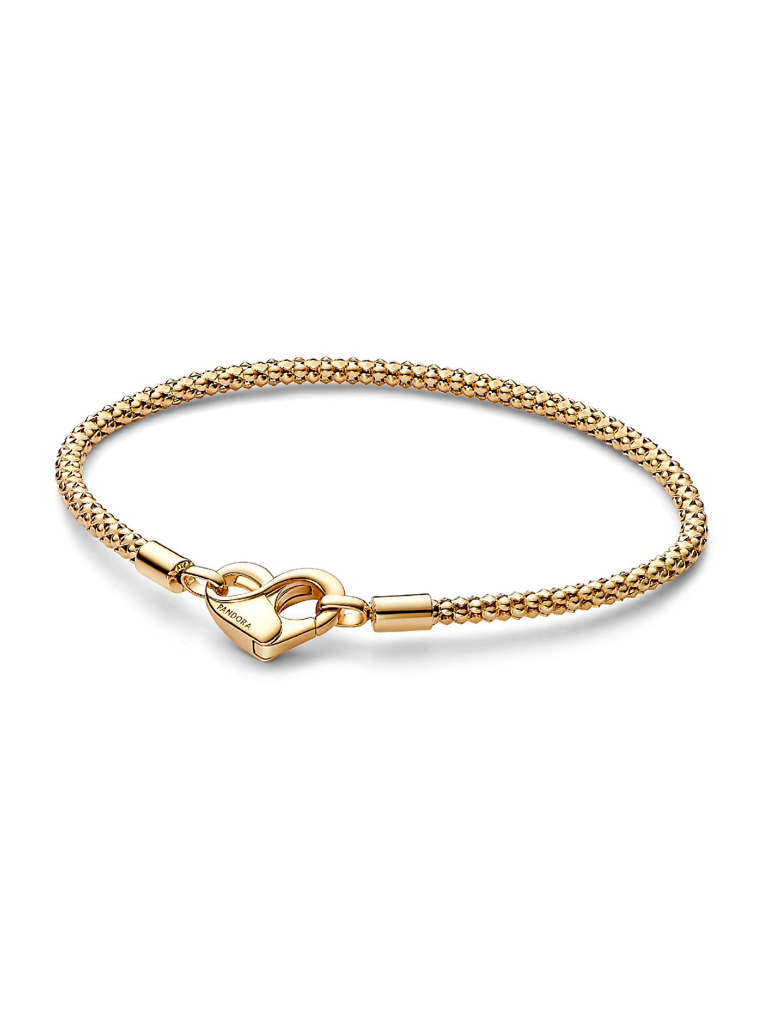 Studded Chain Bracelet | ゴールドプレーティング | パンドラ'
