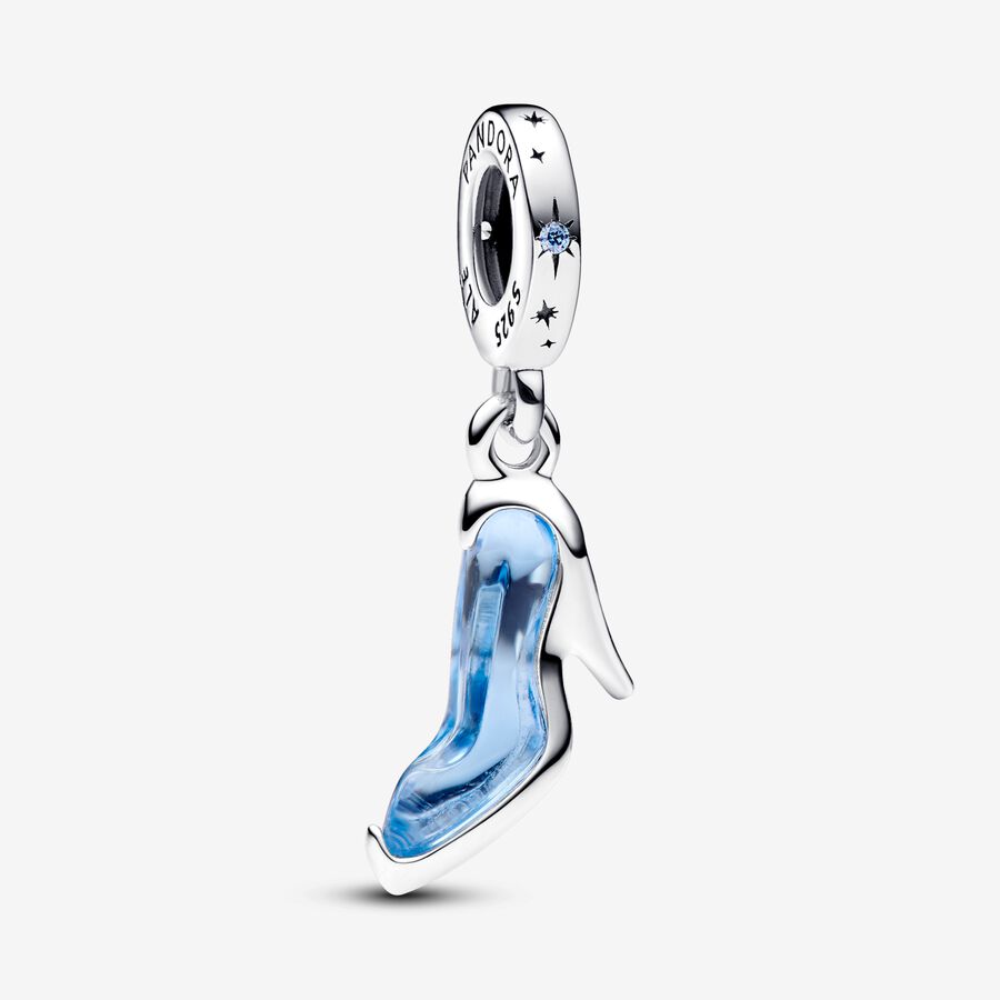 Disney Cinderella's Glass Slipper Dangle Charm image number 0