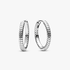 Pandora Moments Small Charm Hoop Earrings Pandora Moments Small Charm Hoop Earrings