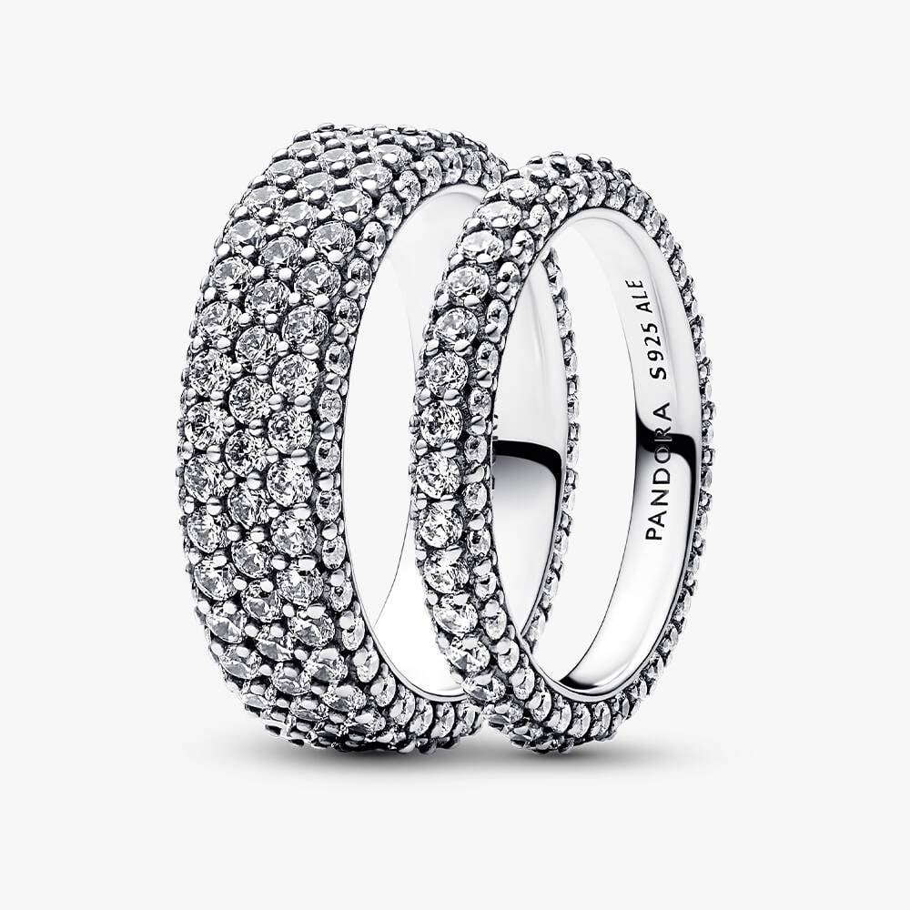 Pandora Timeless Pavé Ring Set