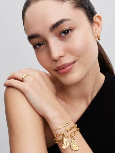 Engravable Bar Chain Bracelet