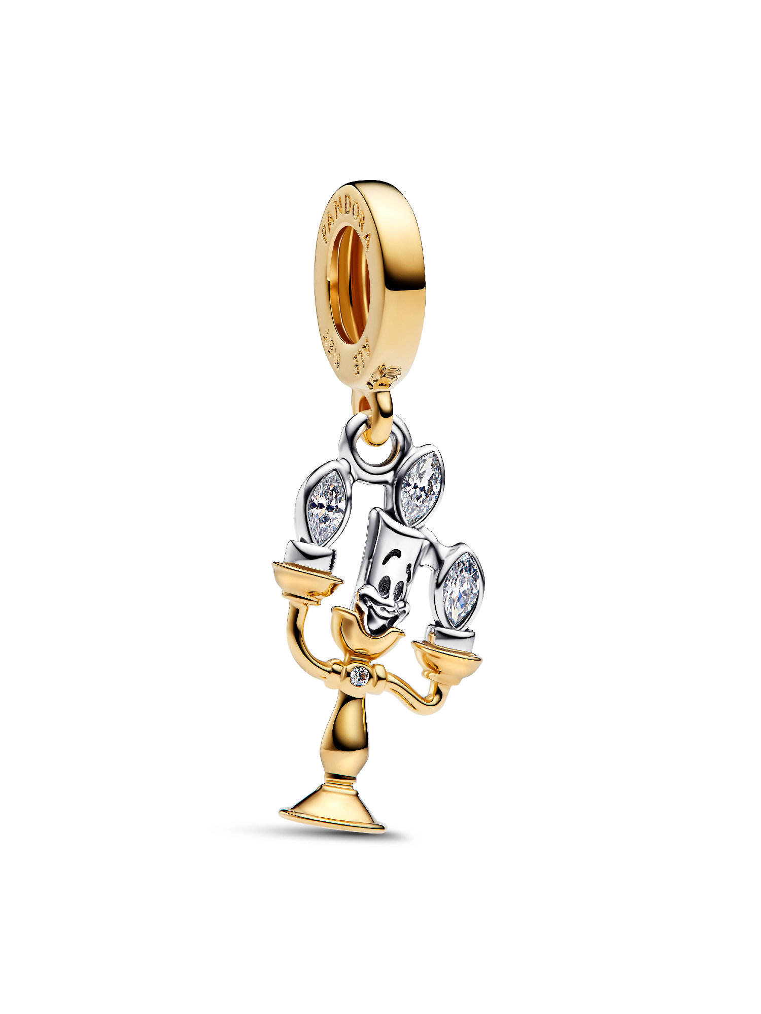 Disney Beauty and the Beast Lumiere Dangle Charm | ツートーン