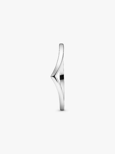 Polished Wishbone Ring