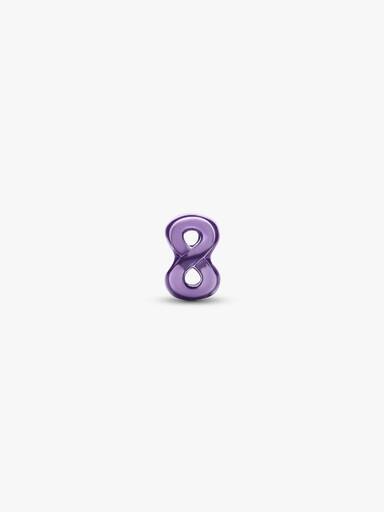 Purple Infinity Mini Charm