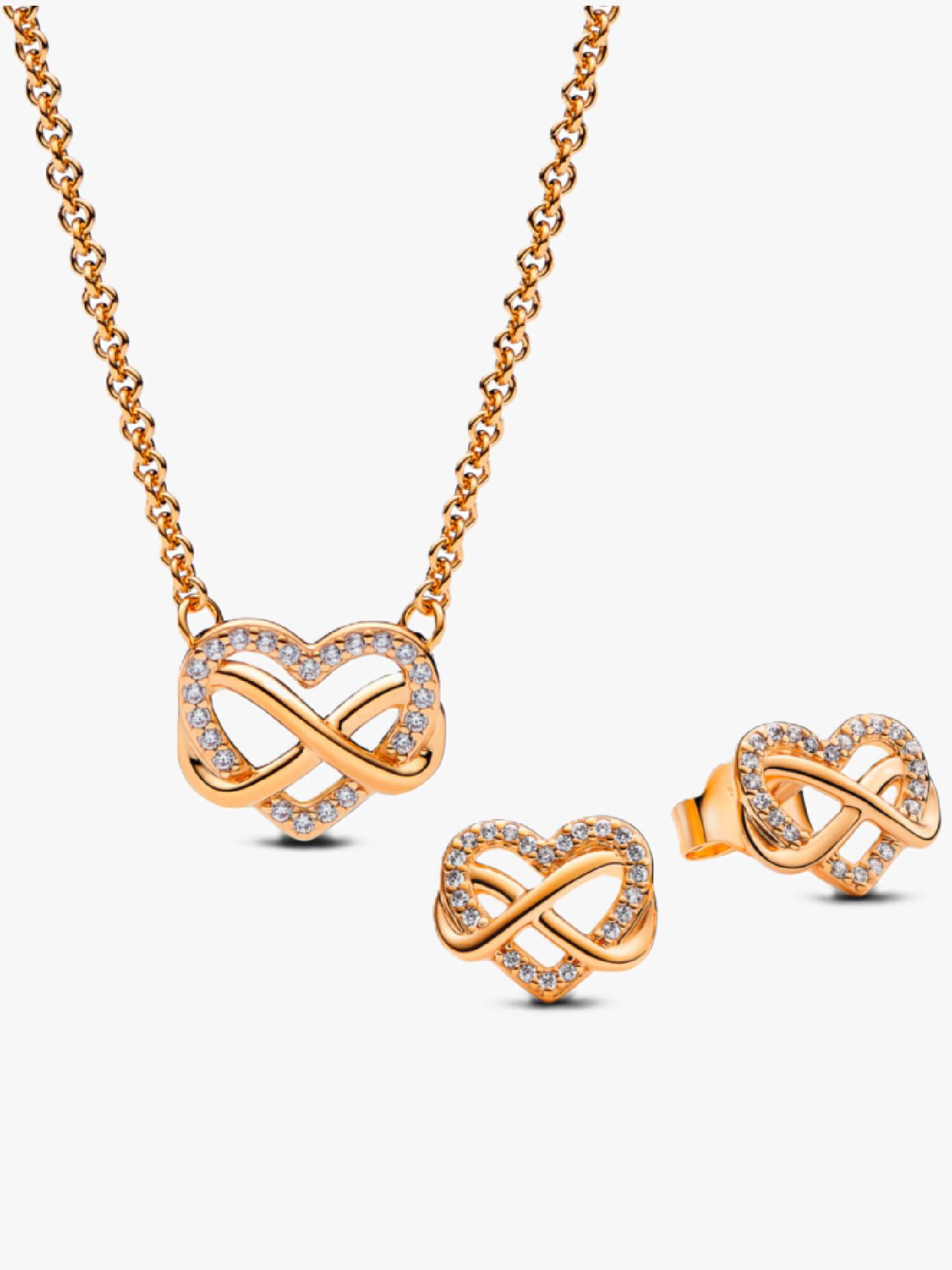 Sparkling Infinity Heart Gift Set