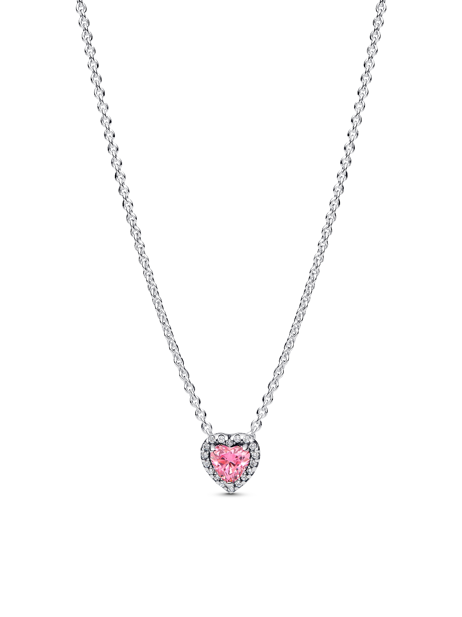 Sparkling Infinity Heart Collier Necklace | スターリングシルバー
