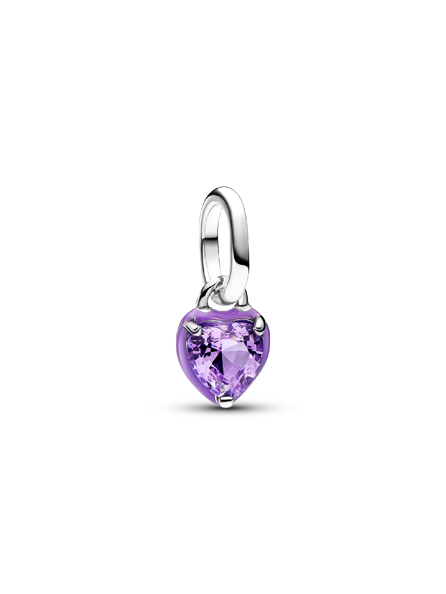 Pandora ME Purple Chakra Heart Mini Dangle Charm