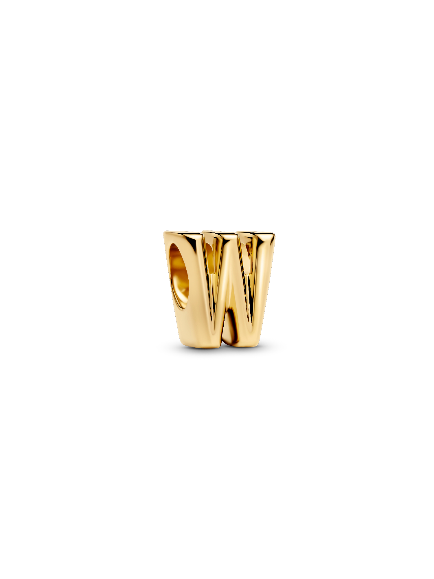 Letter W Alphabet Charm