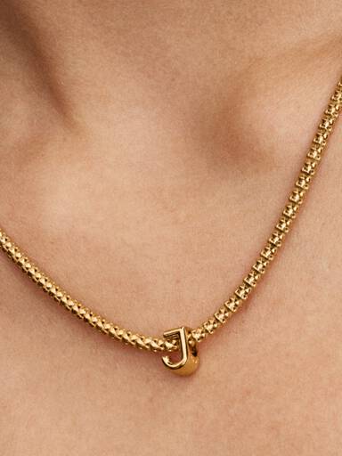Letter J Alphabet Charm