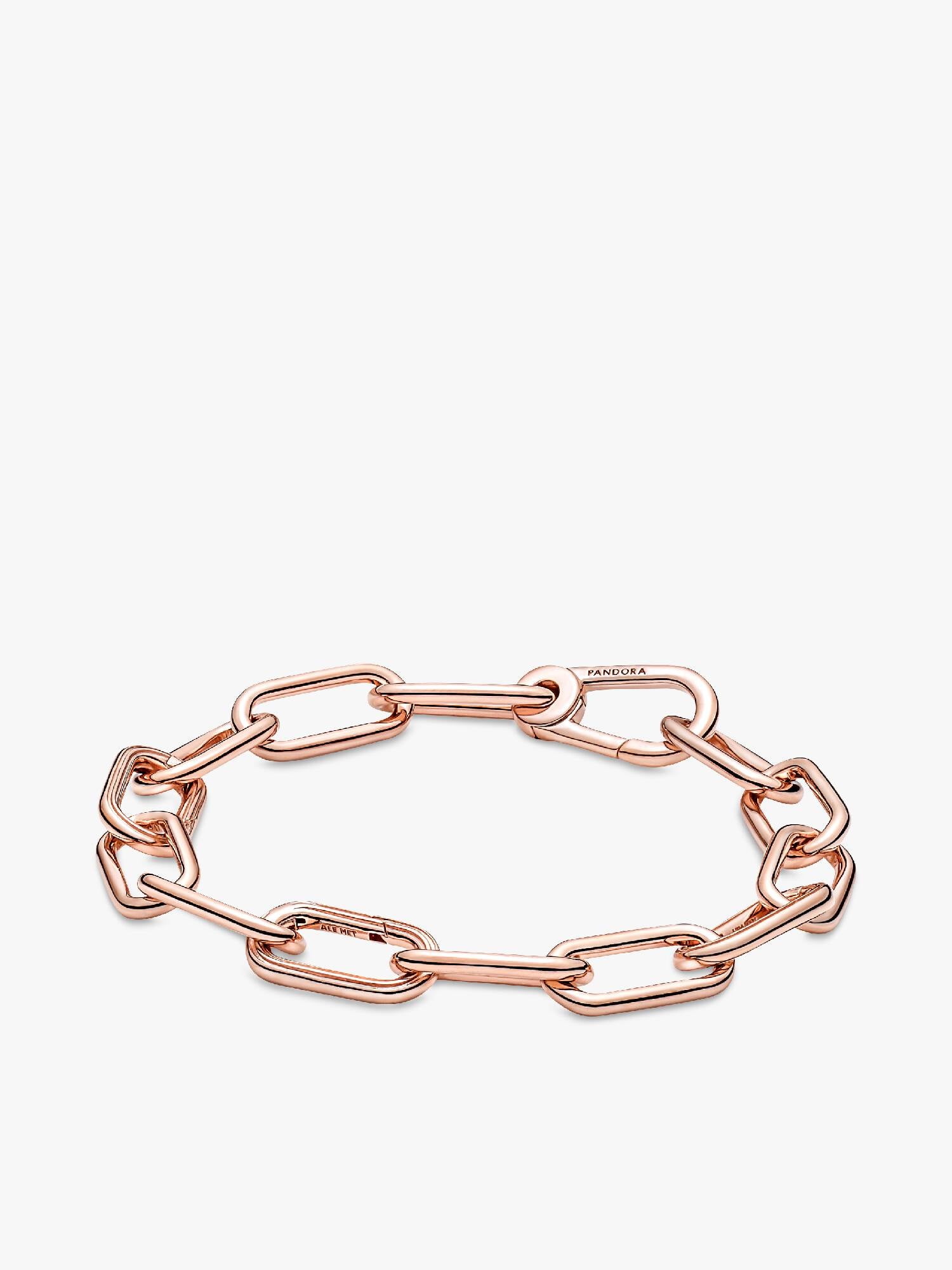 Pandora ME Round Clasp Medium-Link Chain Bracelet