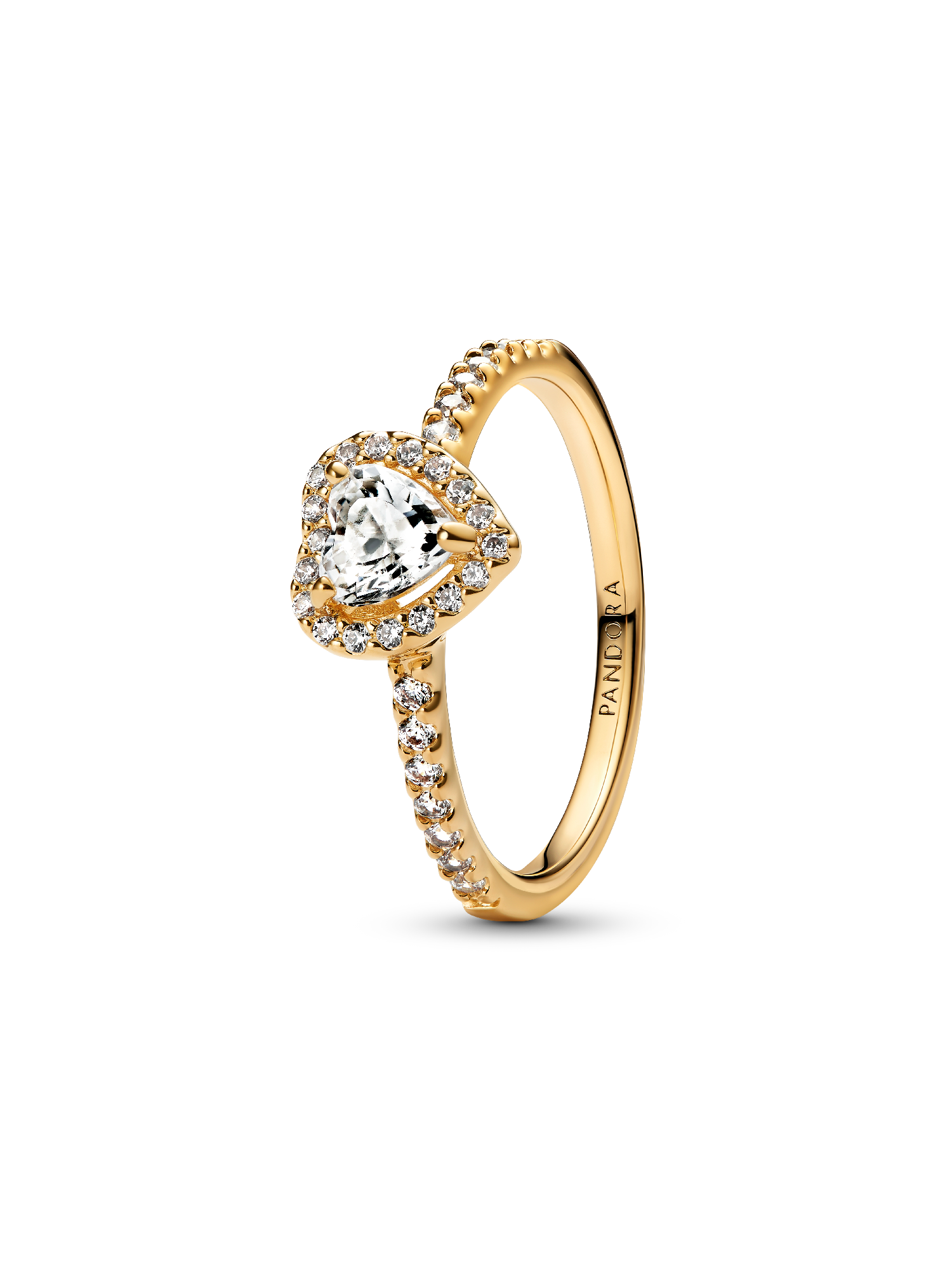 Elevated Heart Ring