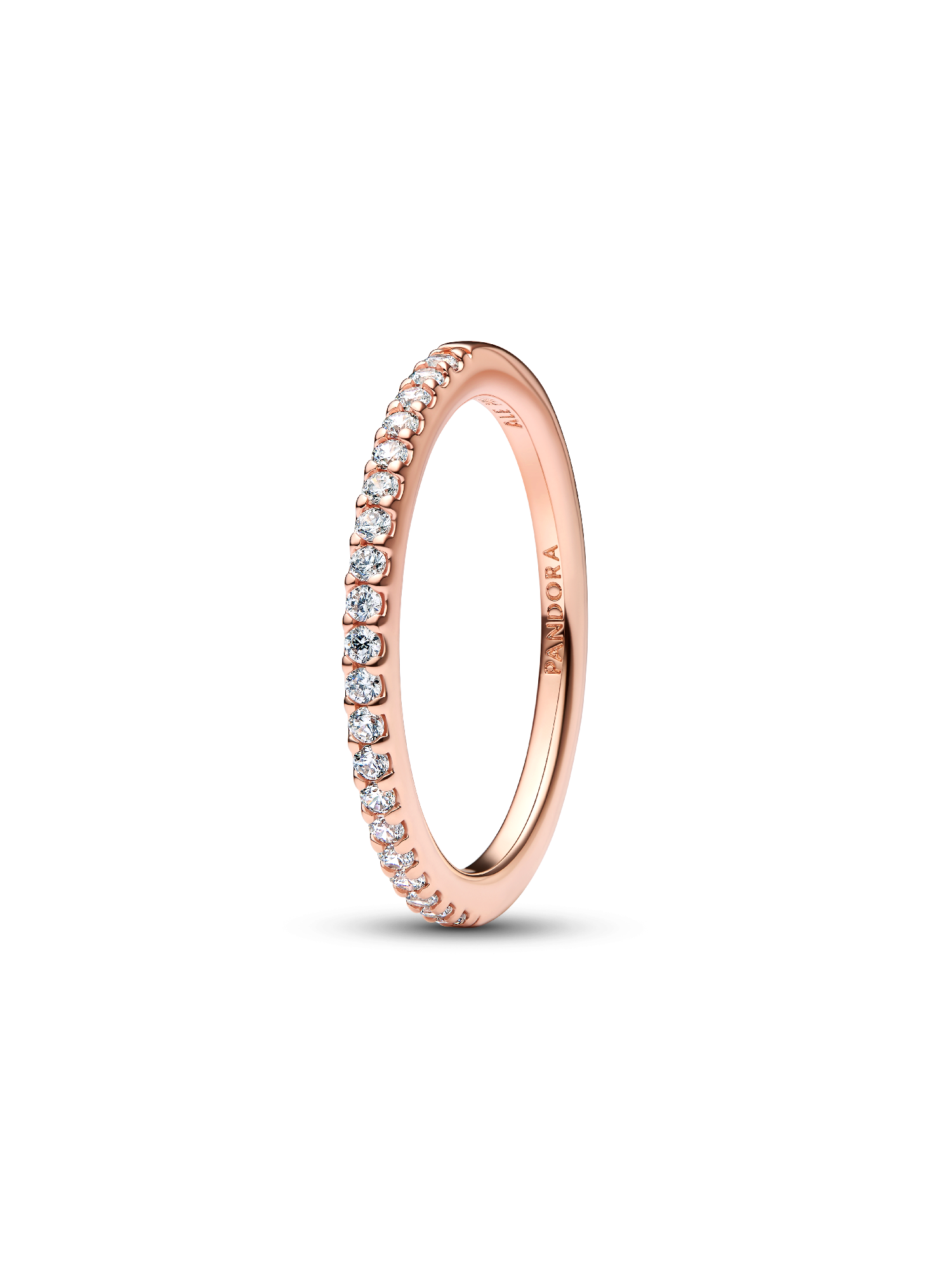 Sparkling Band Ring | ローズゴールドプレーティング | パンドラ'
