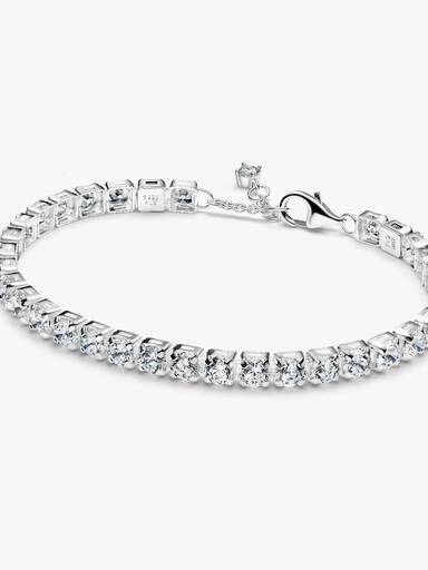 Sparkling Bold Tennis Bracelet