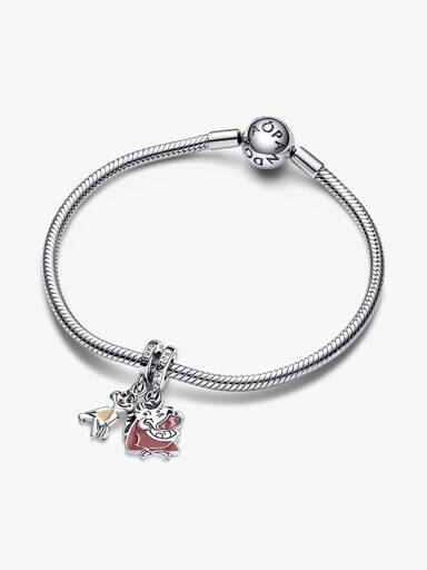 Disney The Lion King Timon & Pumbaa Splittable Dangle Charm