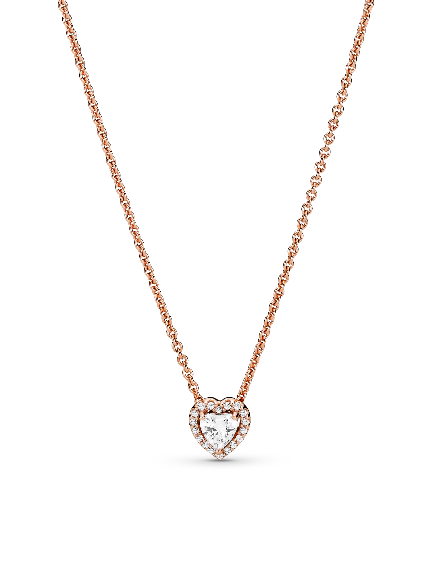 Sparkling Infinity Heart Collier Necklace | スターリングシルバー