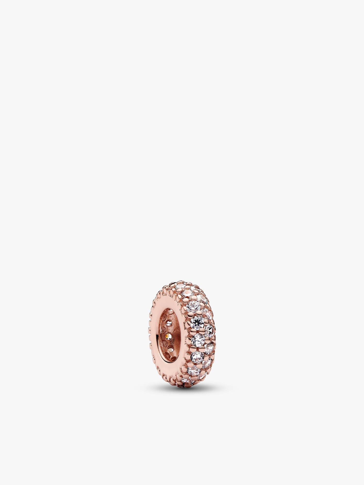 Clear Sparkle Spacer Charm